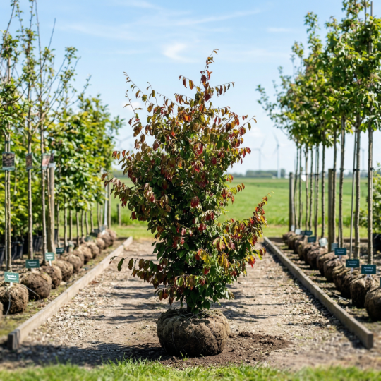 parrotia persica meerstammig